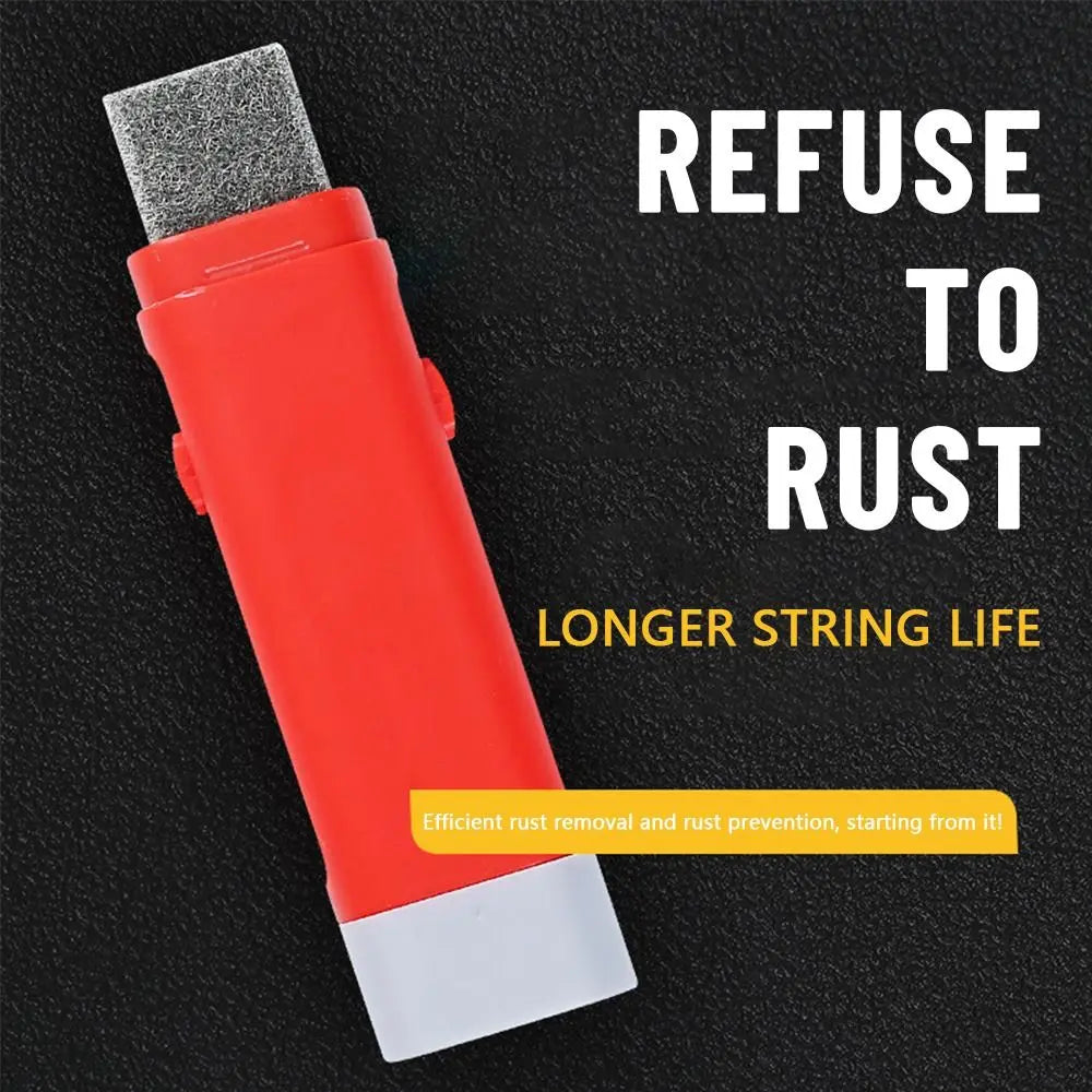 High Quality Guitar Strings Derusting Brush Pen Strings Anti Rust Guitar Cleaner String Care Oil Eraser Guitar Accessories