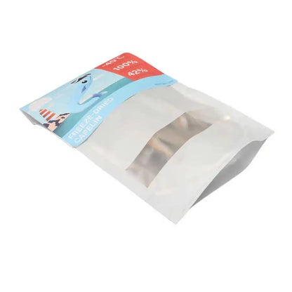 Freeze Dried Fish Vacuum Capelin Freeze Dried Fish Snacks for Cat Pet Feeding Healthy Diet Dried Foods