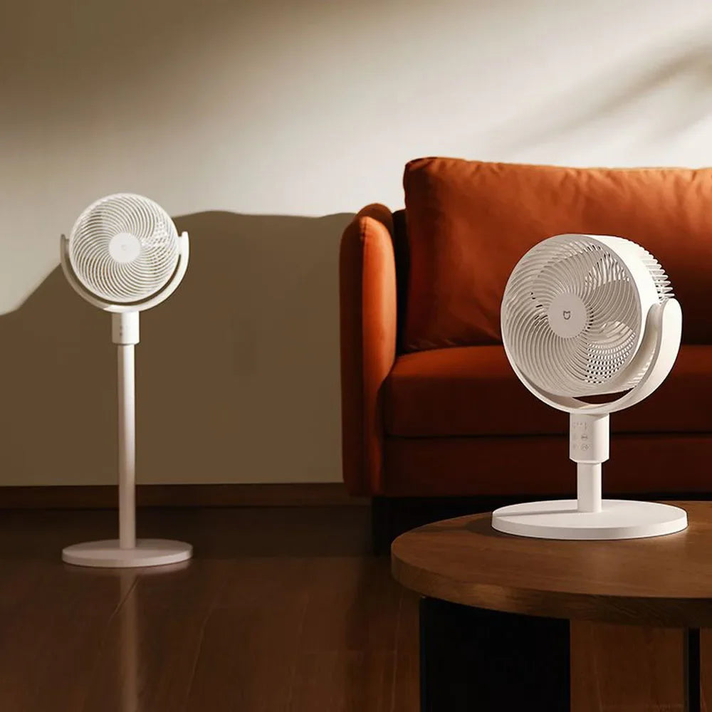 2024 New Xiaomi Mijia Circulating Fan Rechargeable Air Conditioner Fan Cooler Floor Standing Desktop Fans Work with Mi Home App