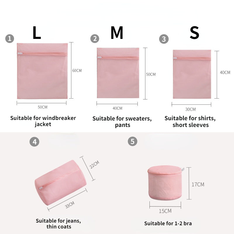 Laundry Bag Dirty Clothes Wash Mesh Bag Clothing Care Protection Washing Net Filter Bra Underware Cat Laundry Pouch with Zipper