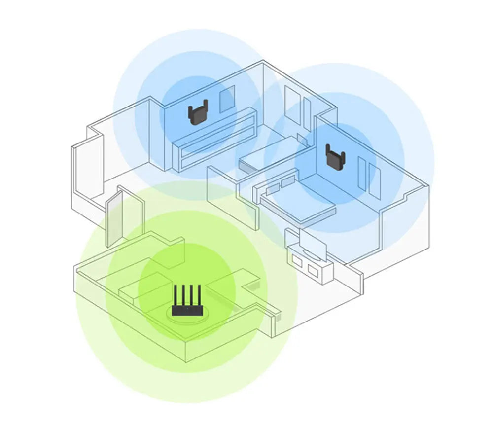 New Original Xiaomi Wifi Amplifier Pro 300M 2.4G Repeater Network Expander Range Extender Roteader Mi Wireless Wi-Fi Router