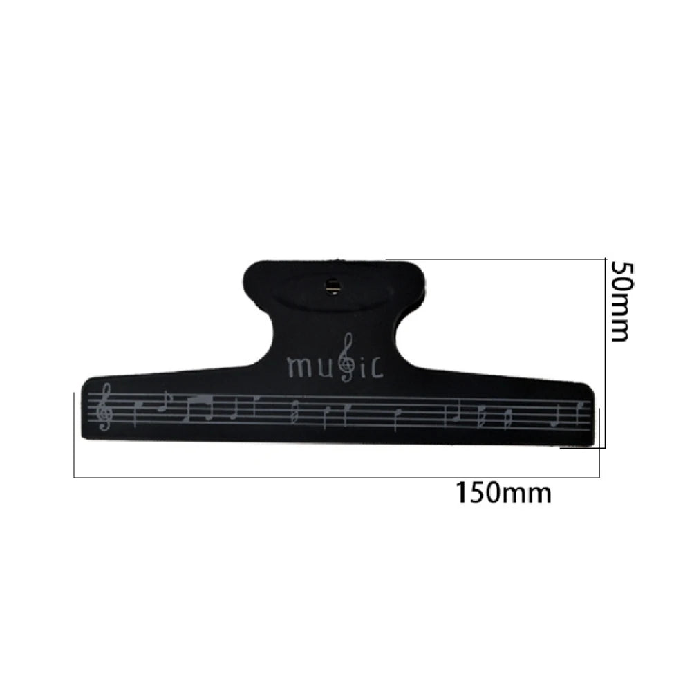 1pc Sheet Music Clip 150*50mm Music Score Fixed Clips Sheet Holder  For Piano Guitar Violin Instruments Accessories