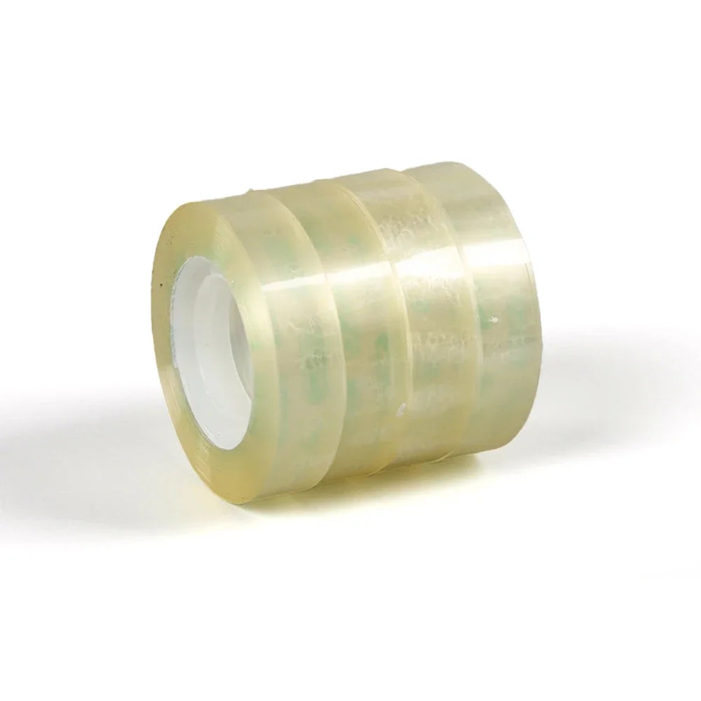 15mm width clear tape 1/2/6 Rolls  school transparent tape office Adhesive Tapes high-viscosity sealant packaging TMJ-001-15mm