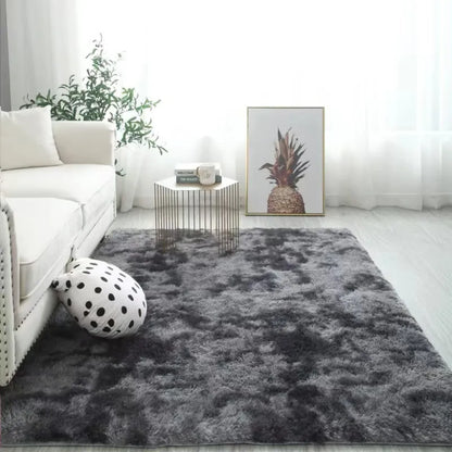 VIKAMA 1PC Silk Wool Rugs 40X60CM Plush Mats Fluffy Carpet Thick Bedroom Carpet Anti-slip Floor Soft Solid Large Mats