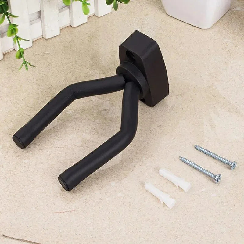 1Pcs Guitar Holder Wall Mount Stand Parts and Accessories Home Instrument Display Guitars Hook Wall Hangers Guitar Picks