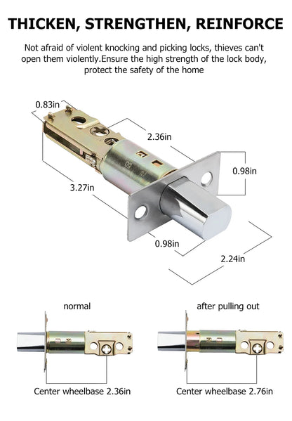 RAYKUBE DS02 Tuya Smart Fingerprint Deadbolt Electric Lock with Latch Auto Lock Key/Password/ Tuya APP Unlock Delivery From USA.