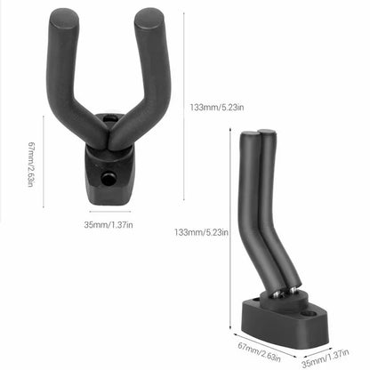 1Pcs Guitar Holder Wall Mount Stand Parts and Accessories Home Instrument Display Guitars Hook Wall Hangers Guitar Picks