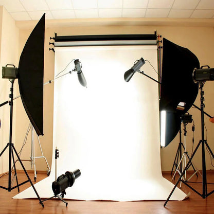 1 Pcs Portable Durable White Vinyl Photography Backdrop Cloth Studio Photo Background Props Photography Backgrou