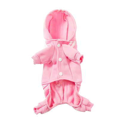 Adidog Clothes Dog Jumpsuit Warm Puppy Pet Clothes For Dog Hoodies Sweatshirt Yorkie French Bulldog Clothing For Dog Coat Jacket