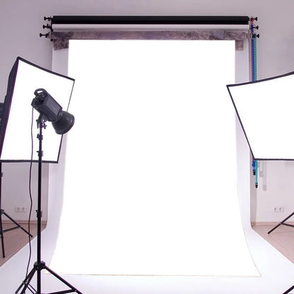 1 Pcs Portable Durable White Vinyl Photography Backdrop Cloth Studio Photo Background Props Photography Backgrou