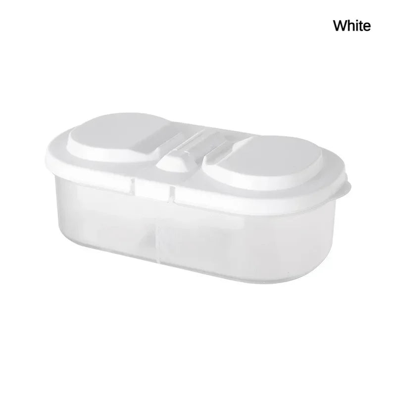 Healthy Plastic Food Container Portable Lunch Box Capacity Camping Picnic Food Fruit Container Storage Box for Kids Dinnerware