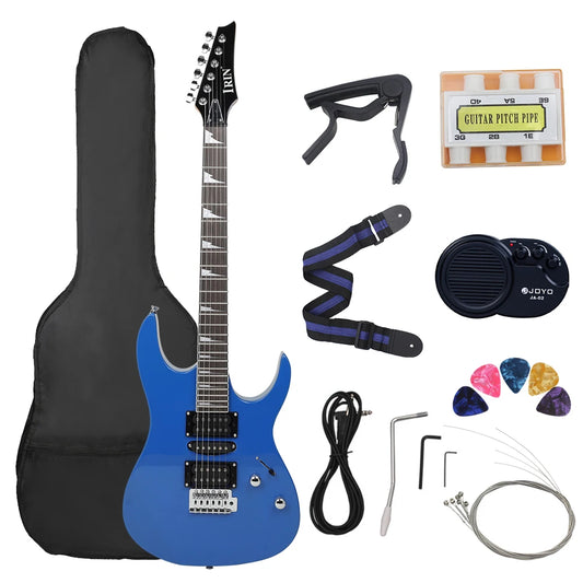 6 Strings 24 Frets Electric Guitar Maple Body Electric Guitar Guitarra With Bag Speaker Necessary Guitar Parts & Accessories