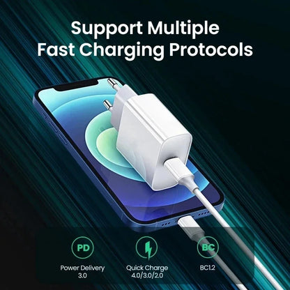 For Apple Original PD 30W Charging For iPhone 14 Pro Max 13 12 mini 11 Fast Charger X XS XR 7 8 6 Plus SE 2020 Phone Accessories