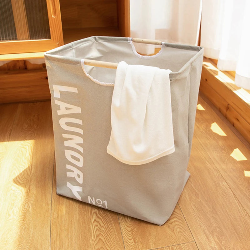 Waterproof Laundry Basket Cotton Linen Dirty Clothes Baskets Laundry Organizer Foldable Sundries Storage Bag Foldabling Hamper