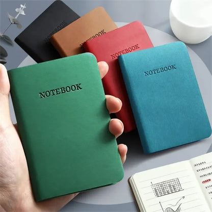 A7 Mini Notebook Portable Pocket Notepad Memo Diary Planner Agenda Organizer School Stationery Office