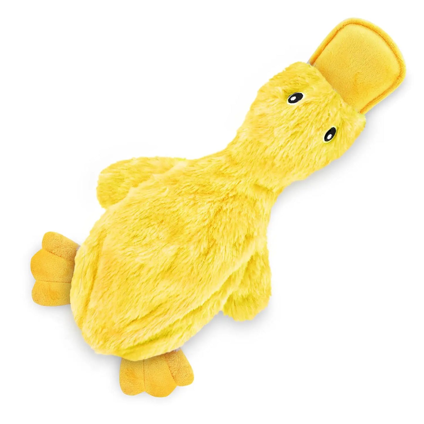 Dog Plush Sound Toy Yellow Duck Pet Interactive Training Stuffed Toys Cute No Fill Chewing Pet Supplies For Cat