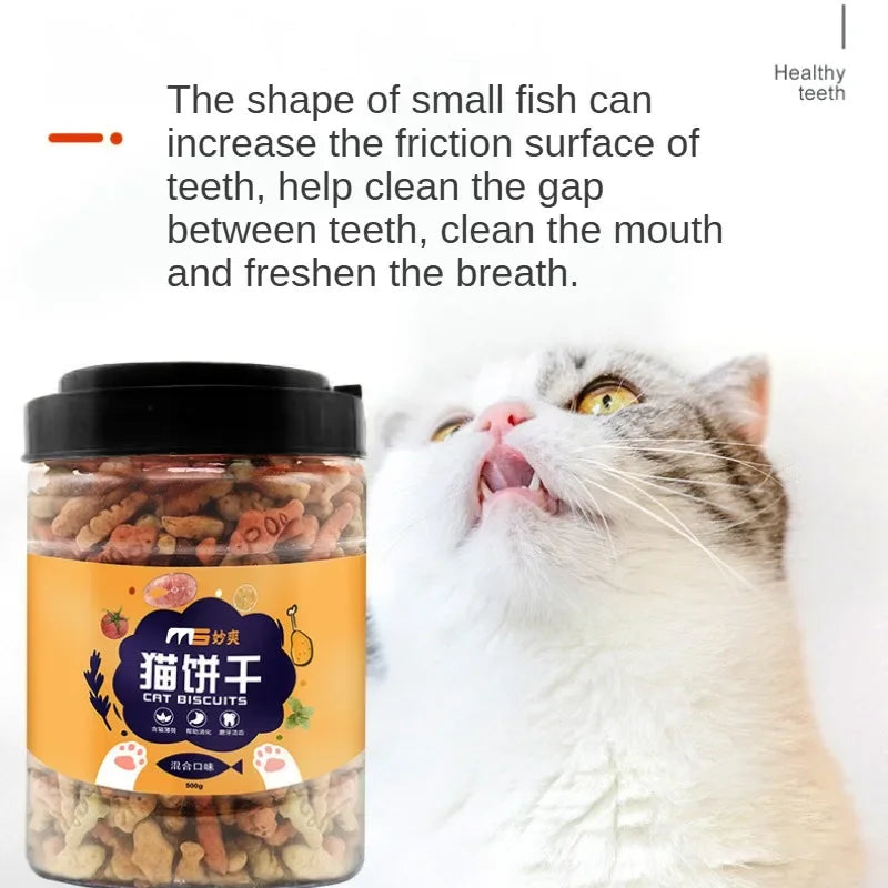 Freeze-dried Cat Treats Nutrition Pet Snacks Training Reward Cat Snacks Cat Supplies Dried Small Fish Gain Weight Cat Food