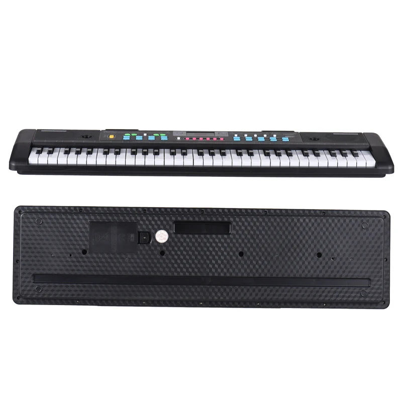 61 Keys USB Electronic Organ Kids Electric Piano Digital Music Electronic Keyboard LED Display Kids Gift Musical Instrument