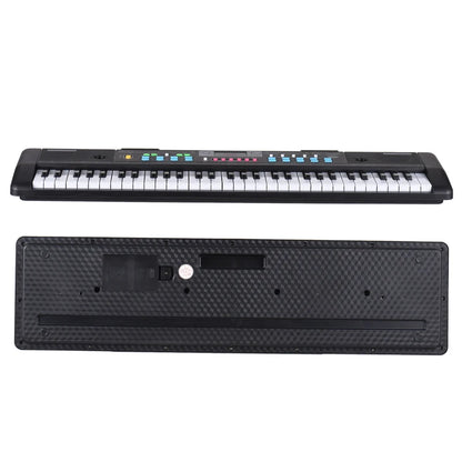 61 Keys USB Electronic Organ Kids Electric Piano Digital Music Electronic Keyboard LED Display Kids Gift Musical Instrument