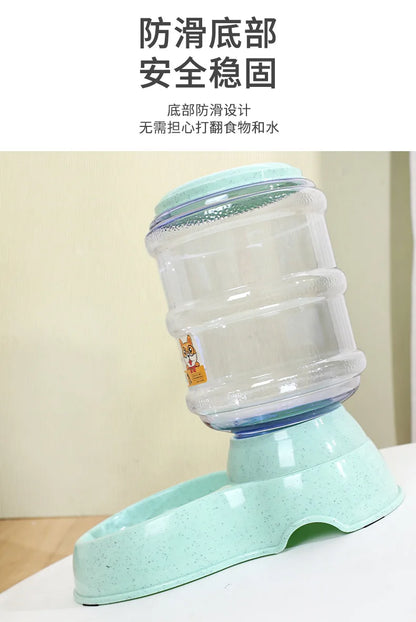 3.8L Pet Automatic Water Feeder Plastic Large Capacity Pet Feeder Cat Bowl Wholesale Pet Feeding Water Feeder