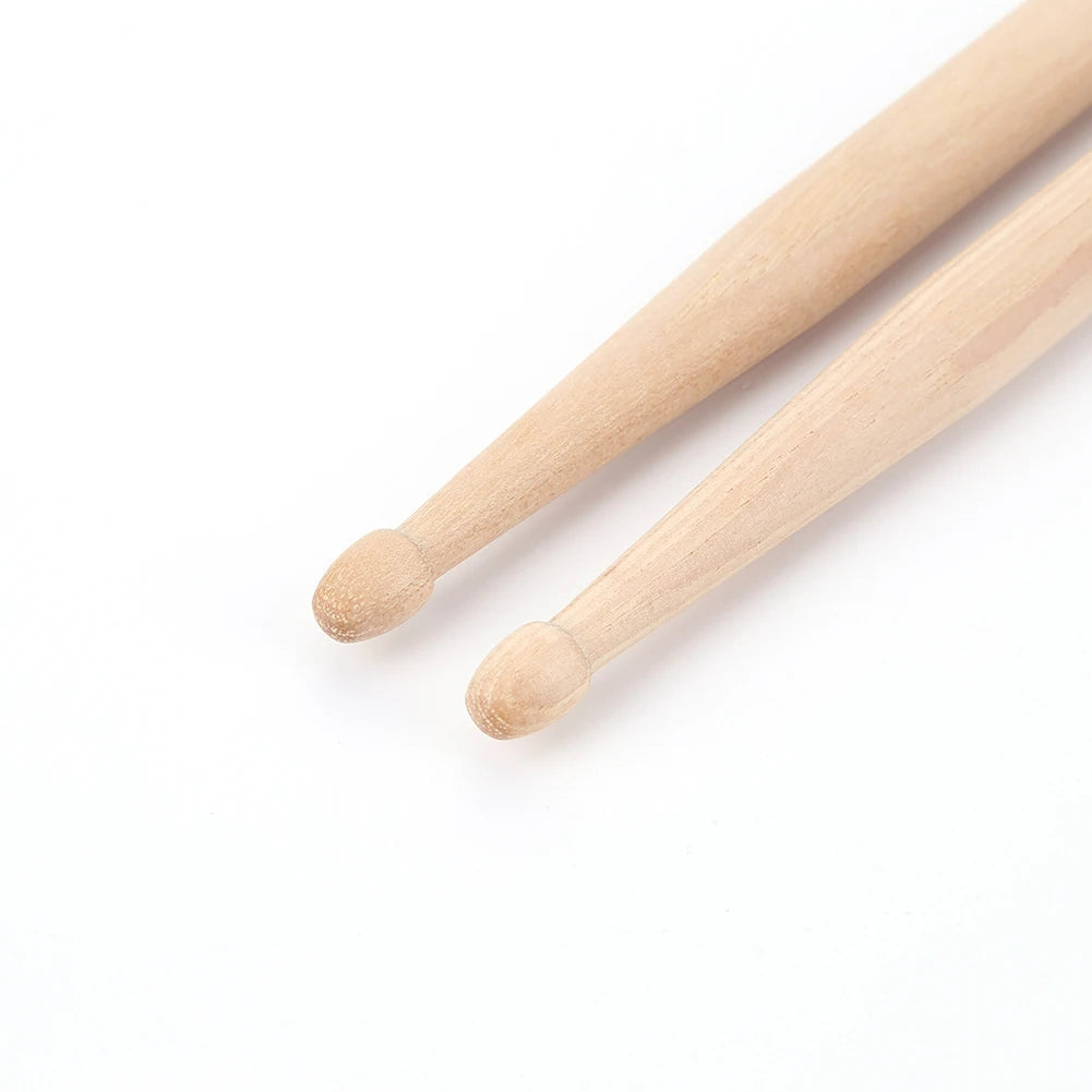 12/2PCS Drumsticks 5A Drum Sticks Consistent Weight&Pitch Jazz Drum Mallets American Hickory Drumsticks Percussion Accessories