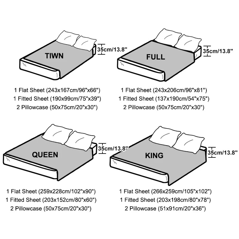 Satin Bed Sheets, Queen Size Sheets Set, 4 Pcs Silky Bedding Set   1 Deep Pocket Fitted Sheet + 1 Flat Sheet + 2 Pillowcases